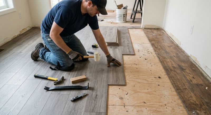 Laminate Floor Installation in Bastrop, TX