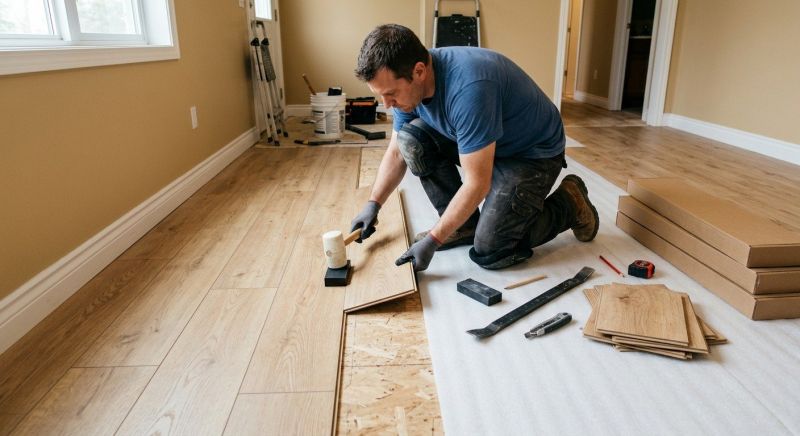 Laminate Floor Installation in Bastrop, TX