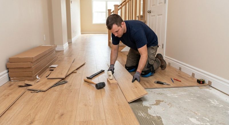 Laminate Floor Installation in Giddings, TX