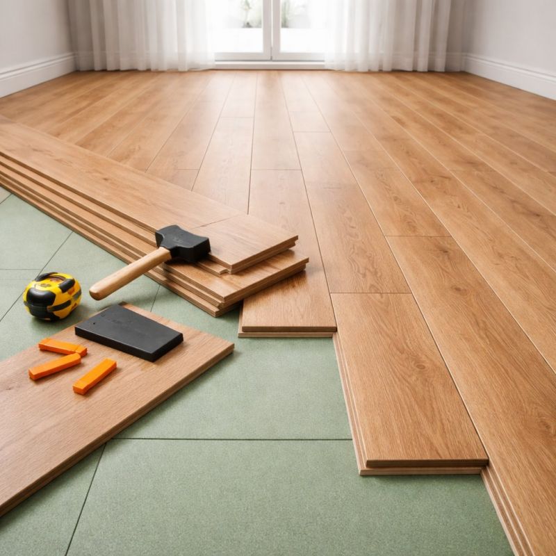 Laminate Floor Installation in Bastrop County, TX