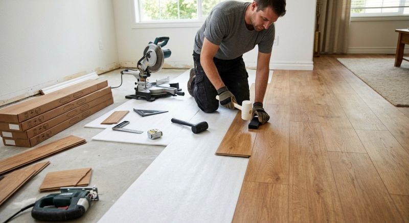 Laminate Floor Replacement in Bastrop, TX