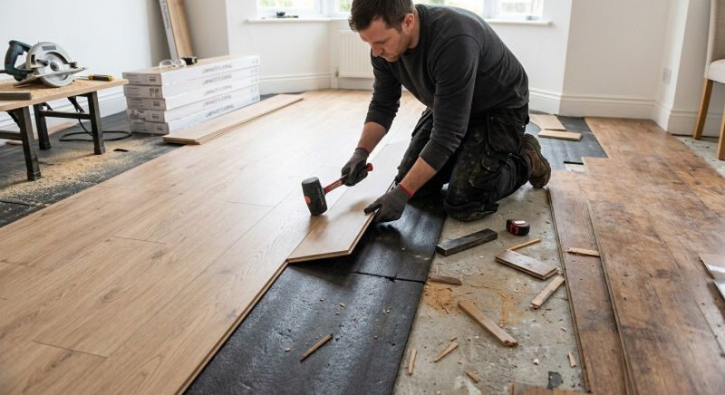 Laminate Flooring Replacement in Bastrop County, TX