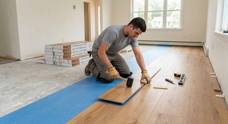 Luxury Vinyl Tile Installation in Bastrop, TX