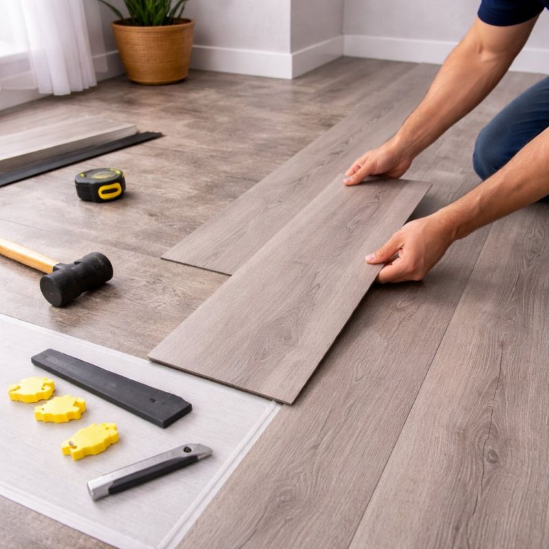 Luxury Vinyl Tile Installation in Smithville, TX