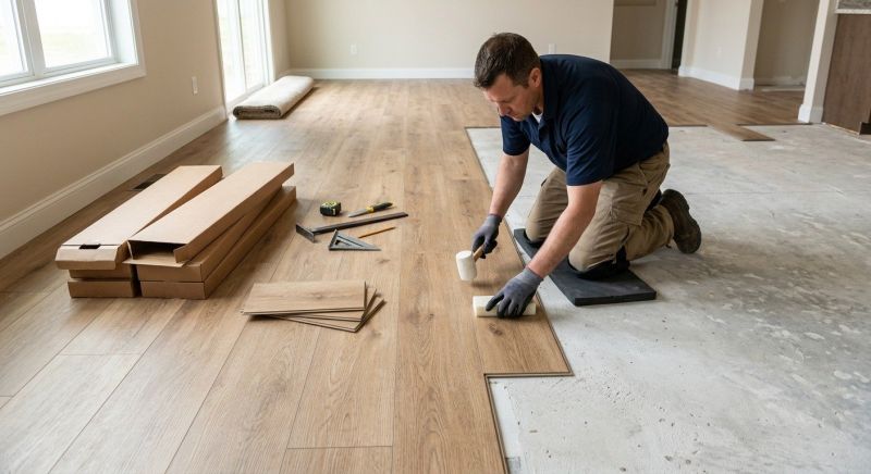Lvt Flooring Installation in Del Valle, TX