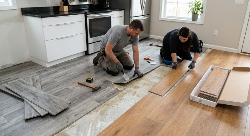 Vinyl Floor Replacement in Bastrop County, TX