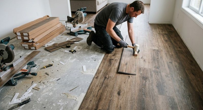 Vinyl Floor Replacement in Bastrop County, TX