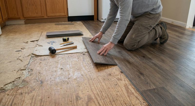 Vinyl Flooring Service in Bastrop County, TX