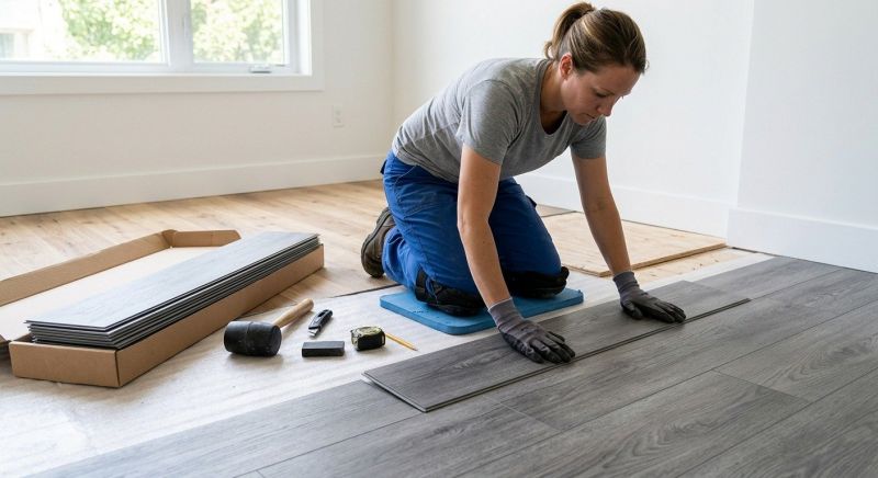 Vinyl Tile Installation in Bastrop County, TX