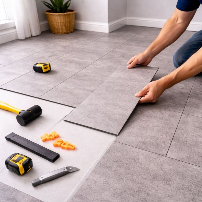 Vinyl Tile Replacement in Bastrop County, TX